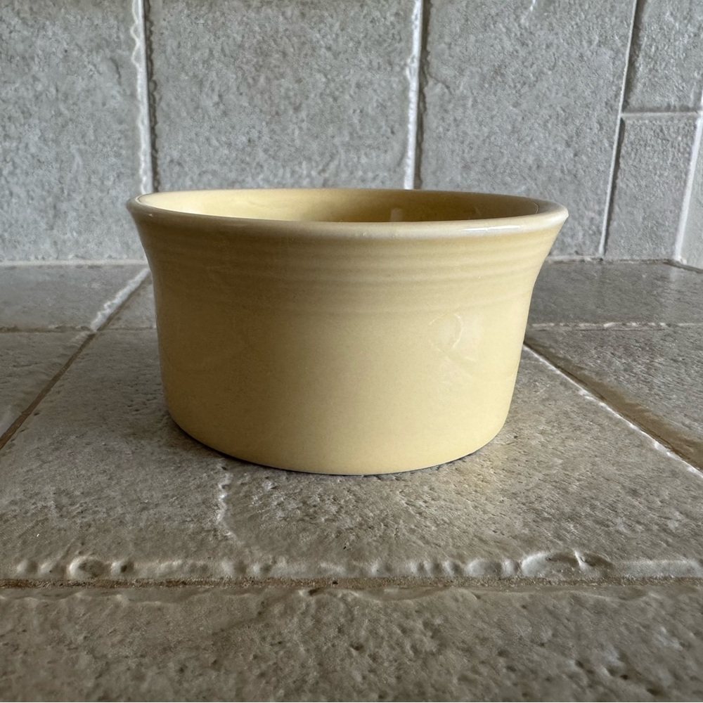 Retired Fiesta Ivory Ramekin bowl NWT